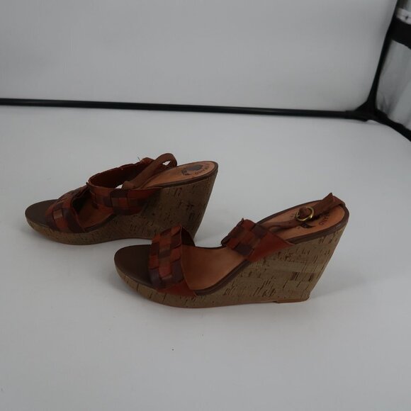 Lucky Brand Women's Carmel Weave Style Details Wedge Size 10 - Picture 8 of 11